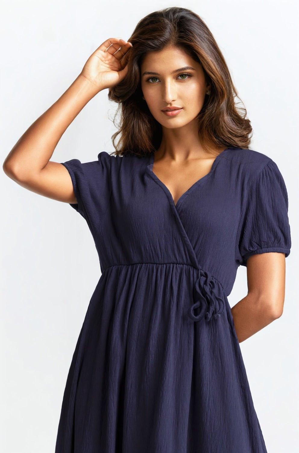 Navy Blue Dress WM-DRS-SS24-005
