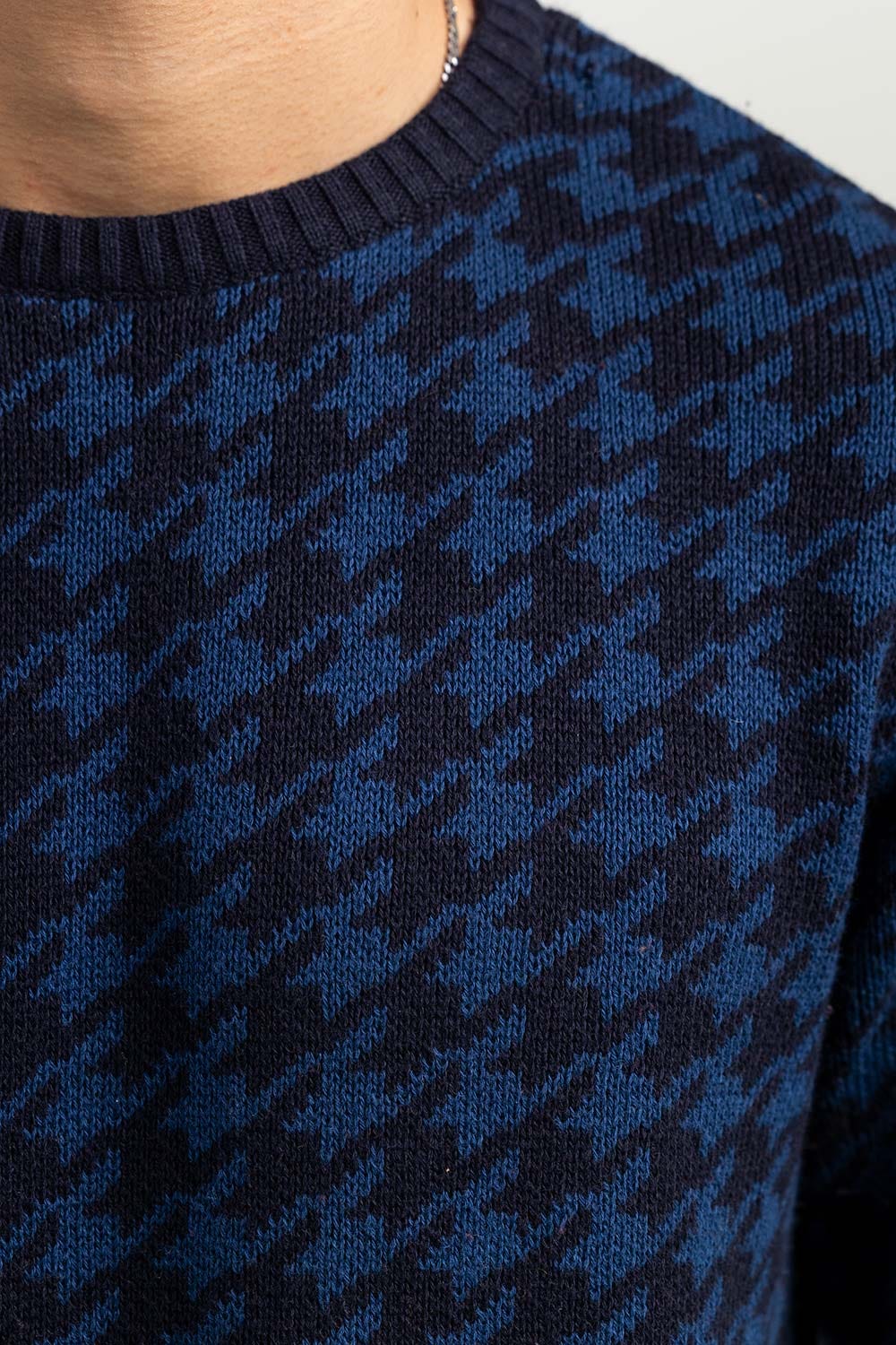 Navy Blue Fashion Sweater FS-SWT-FD-375-01