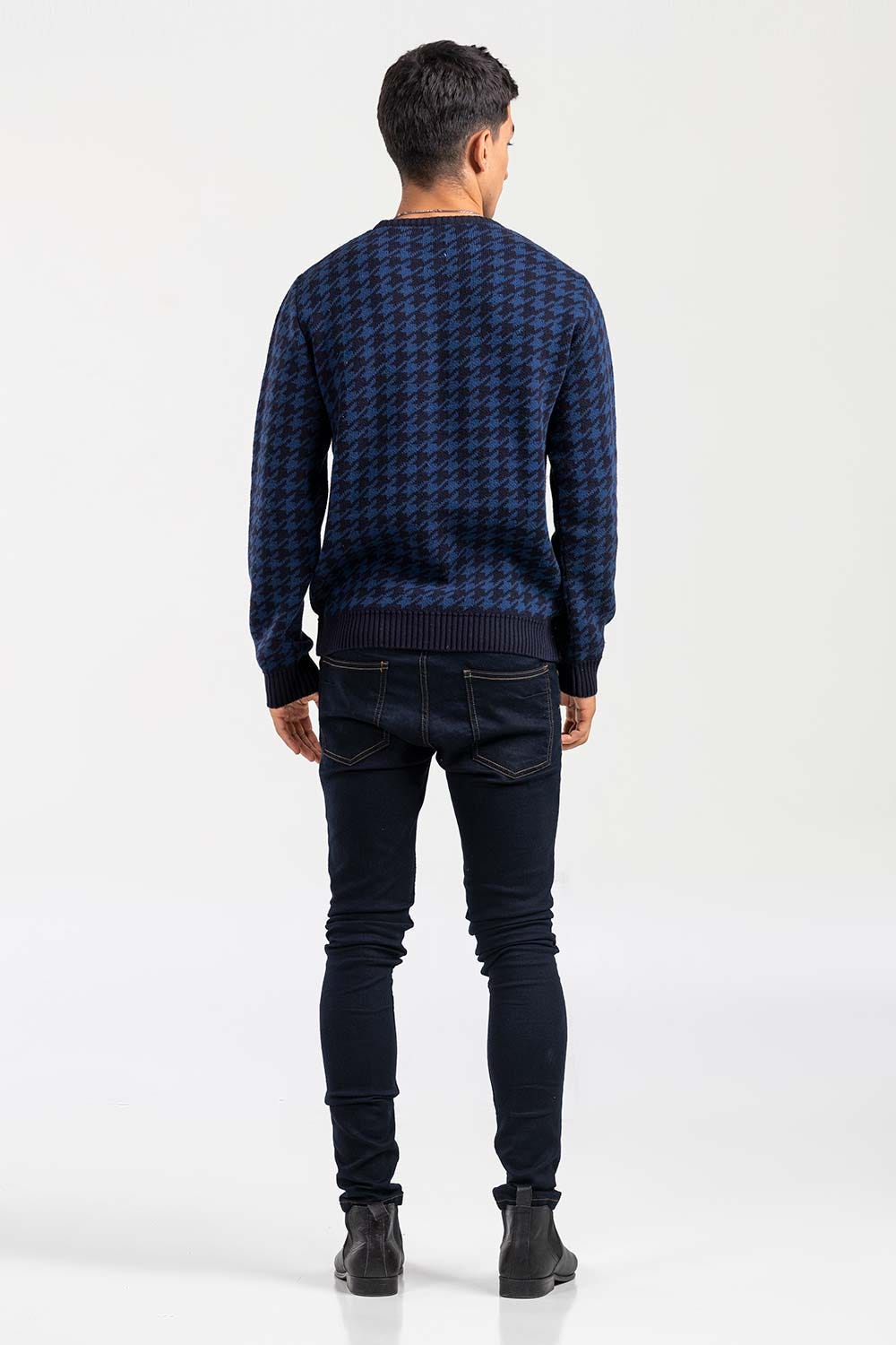 Navy Blue Fashion Sweater FS-SWT-FD-375-01