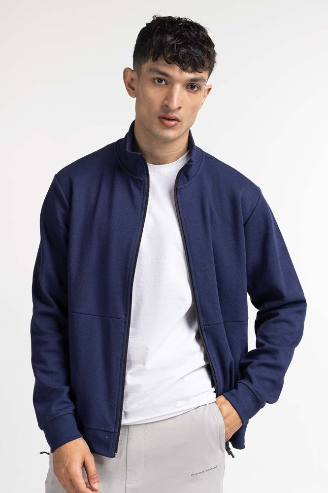 Navy Fashion Jacket MN-KNZ-WS23-003