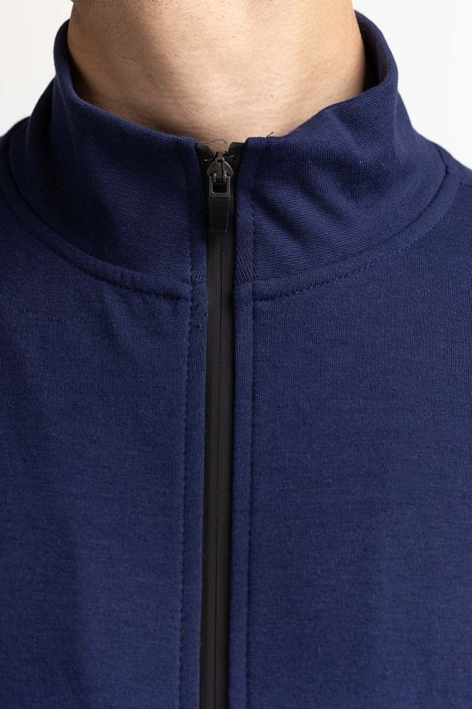 Navy Fashion Jacket MN-KNZ-WS23-003