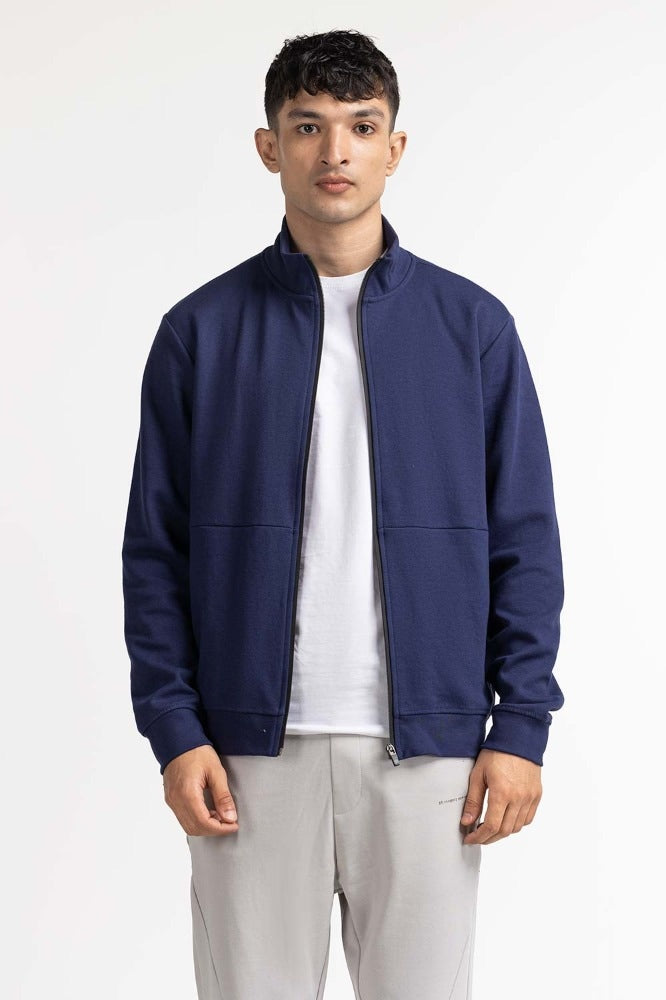 Navy Fashion Jacket MN-KNZ-WS23-003
