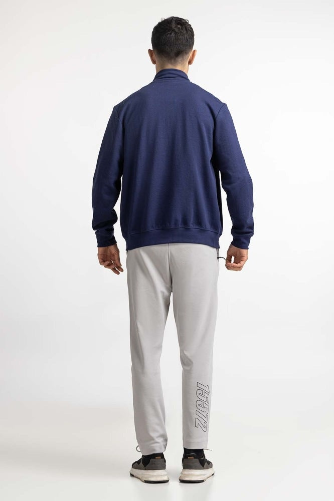 Navy Fashion Jacket MN-KNZ-WS23-003