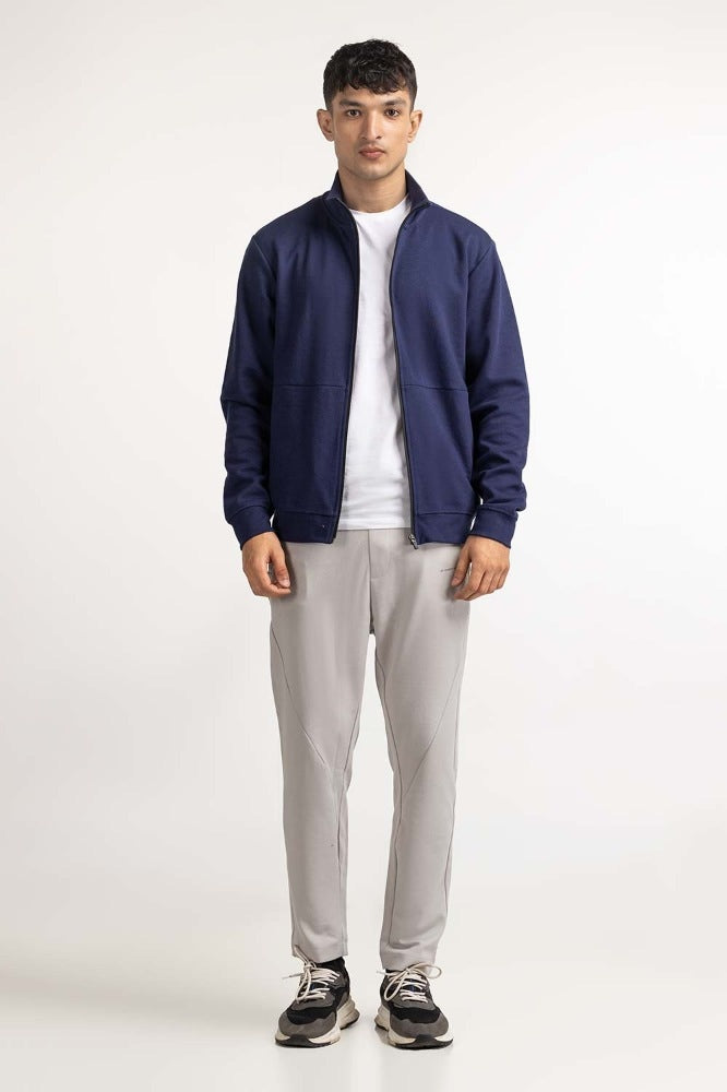 Navy Fashion Jacket MN-KNZ-WS23-003