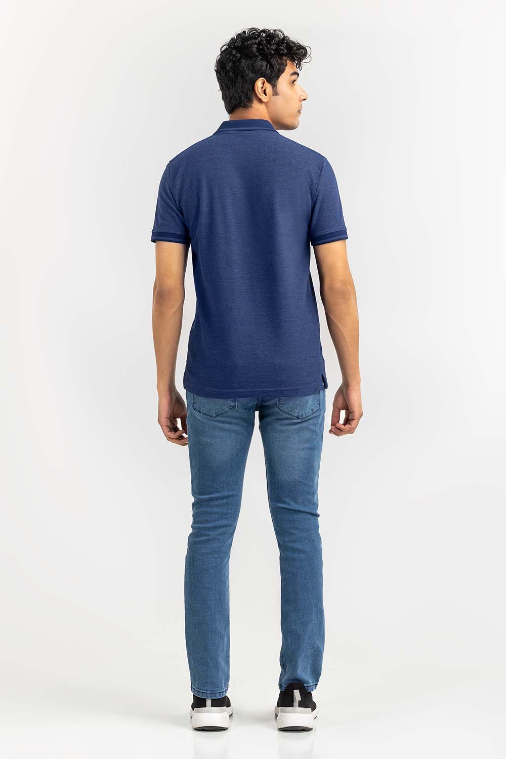 Navy Fashion Polo Polo PS-FPK22-002