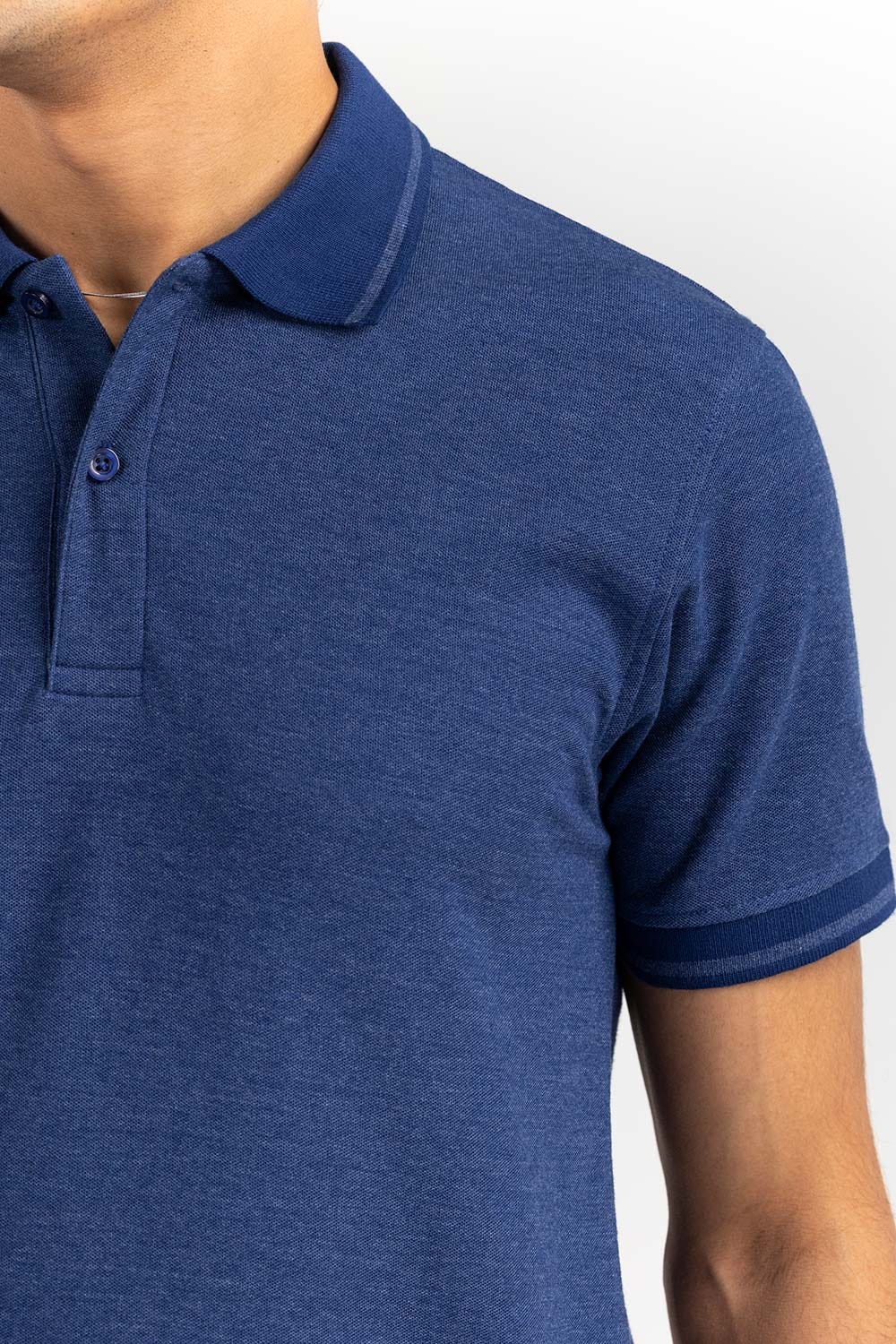 Navy Fashion Polo Polo PS-FPK22-002