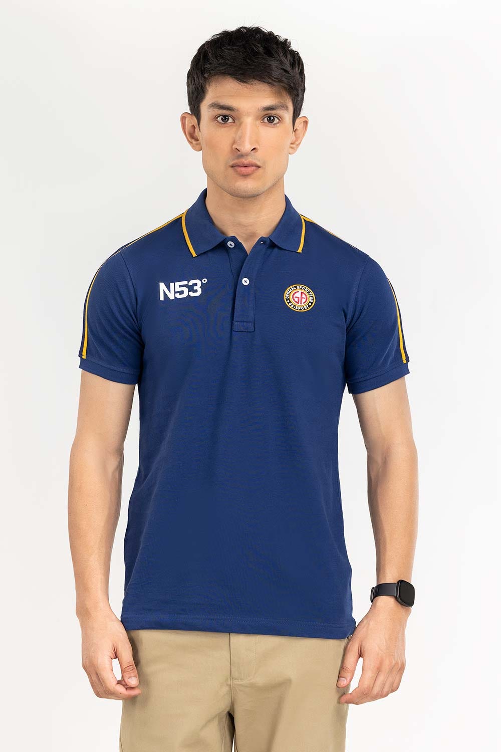 Navy Fashion Polo PS-FPK22-031