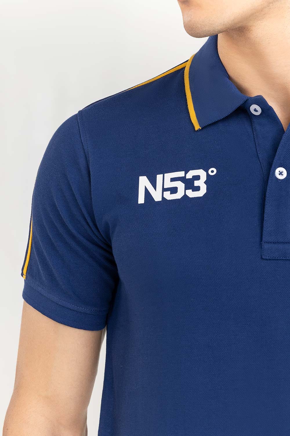 Navy Fashion Polo PS-FPK22-031