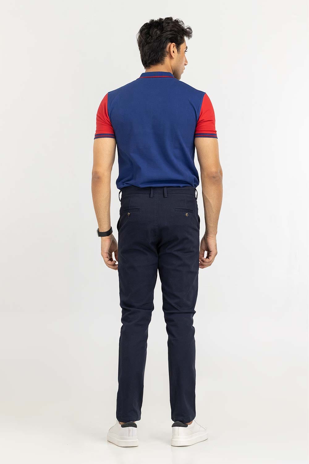 Navy Fashion Polo PS-FPK22-045