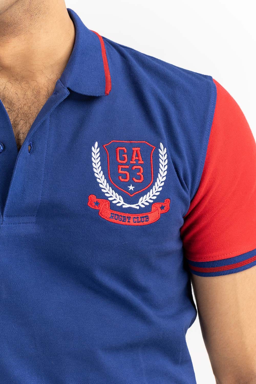 Navy Fashion Polo PS-FPK22-045