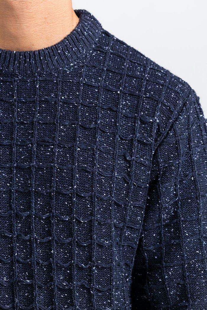 Navy Fashion Sweater FS-SWT-ACR-FD-407-01