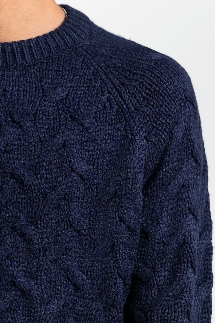 Navy Fashion Sweater FS-SWT-ACR-FD-421-01