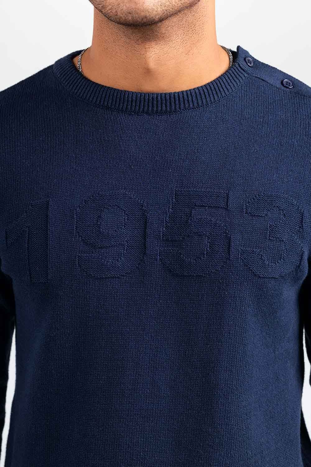 Navy Fashion Sweater FS-SWT-FD-391-01