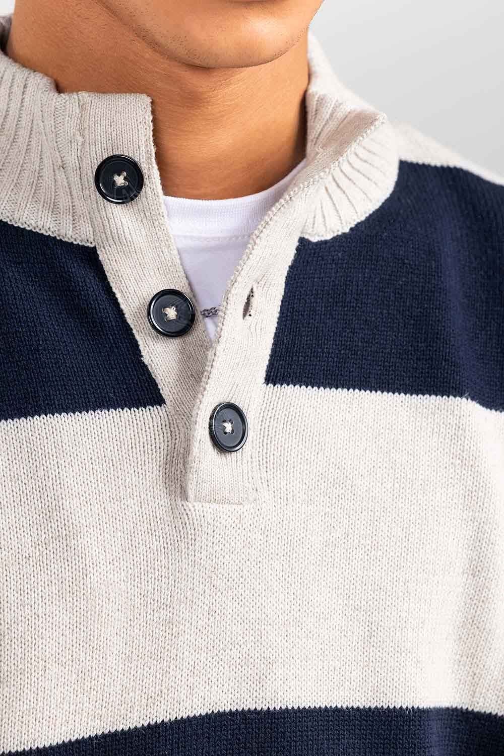 Navy Fashion Sweater FS-SWT-FD-395-01