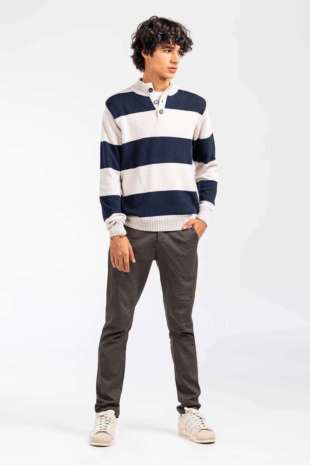 Navy Fashion Sweater FS-SWT-FD-395-01