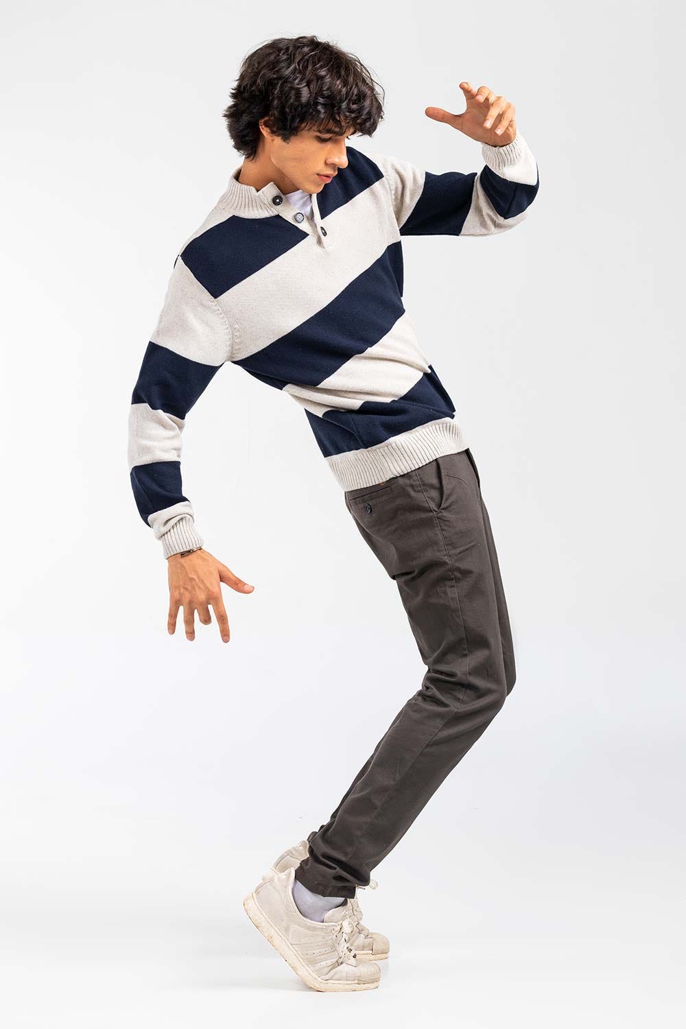 Navy Fashion Sweater FS-SWT-FD-395-01