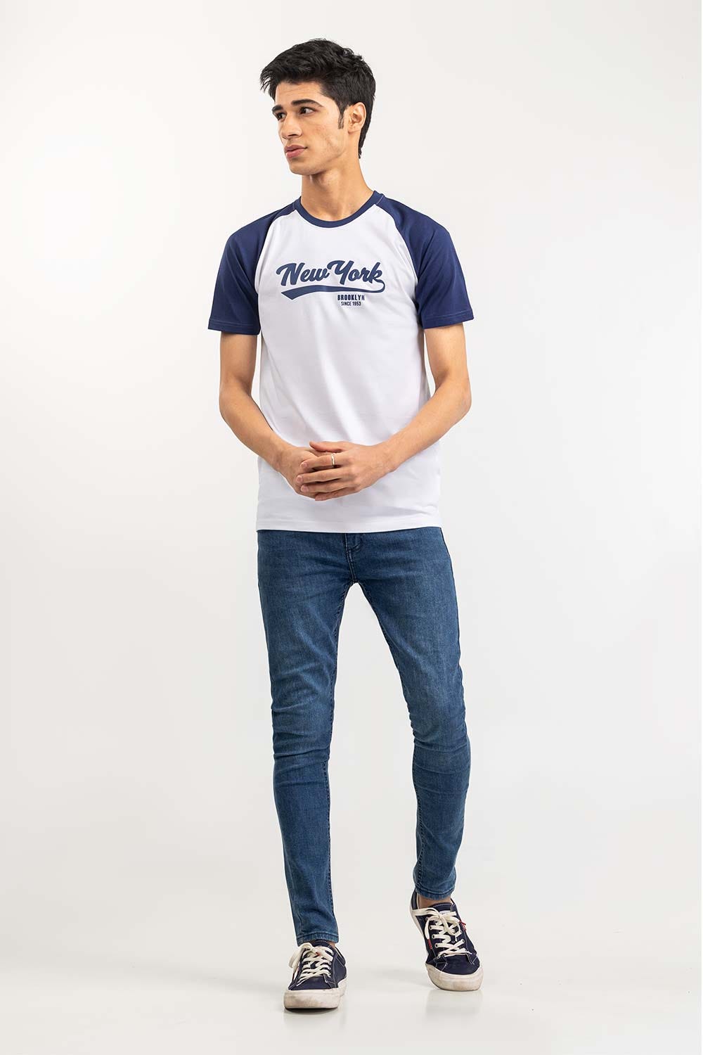 Navy Fashion T-shirt JGP-D300