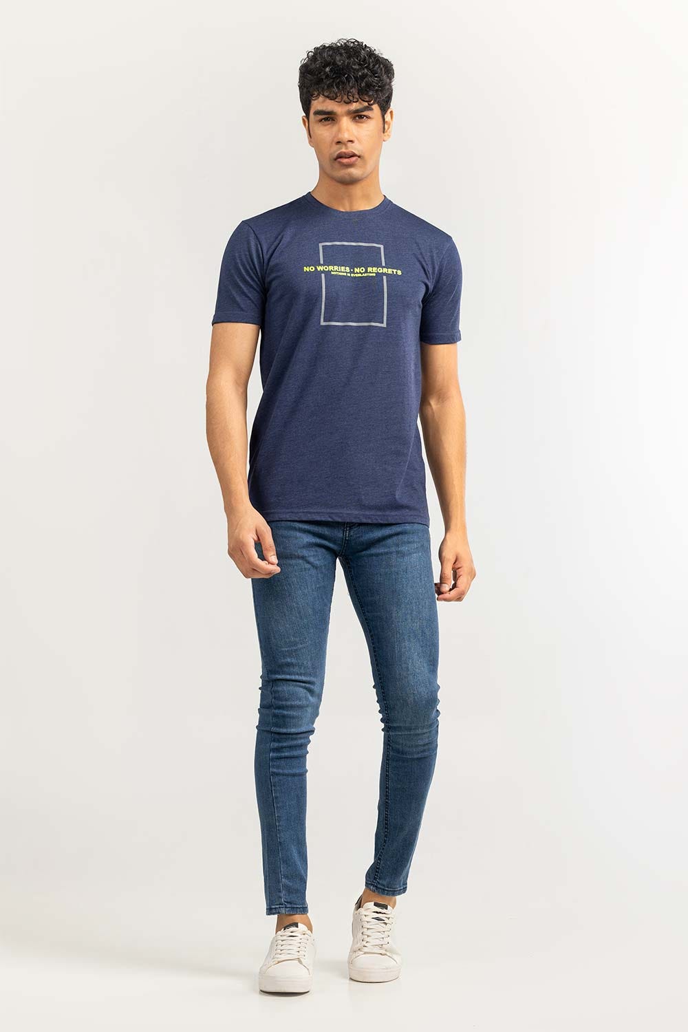 Navy Fashion  T-Shirt JGP-D324