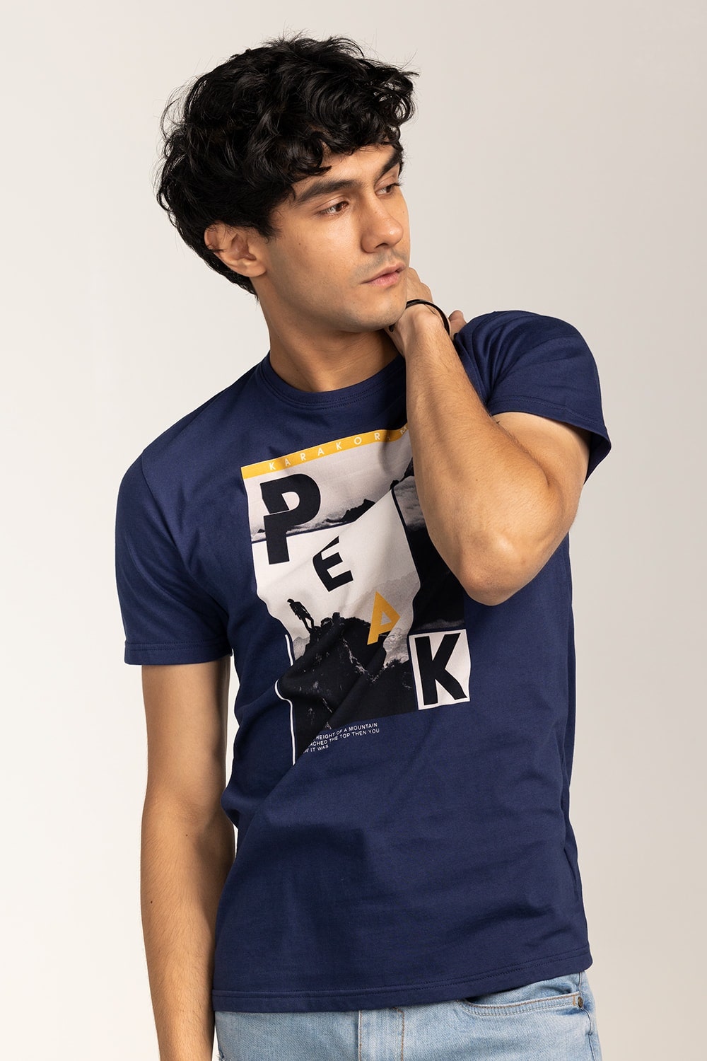 Navy Fashion T-Shirt JGP-URB-D242-01