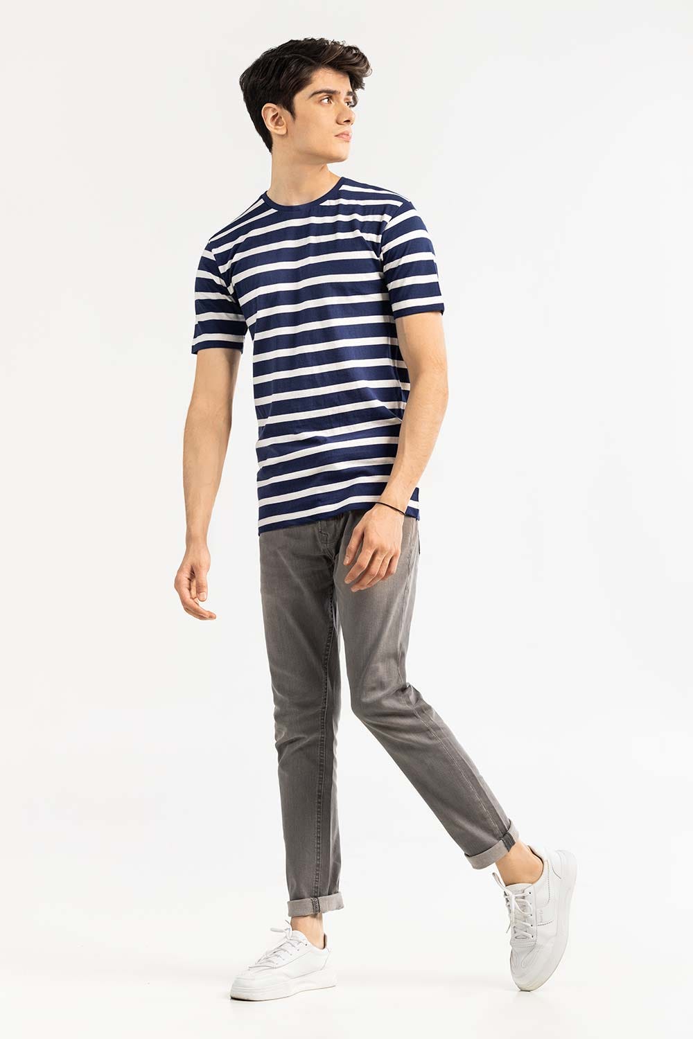 Navy Fashion T-shirt YD-TEE-D19