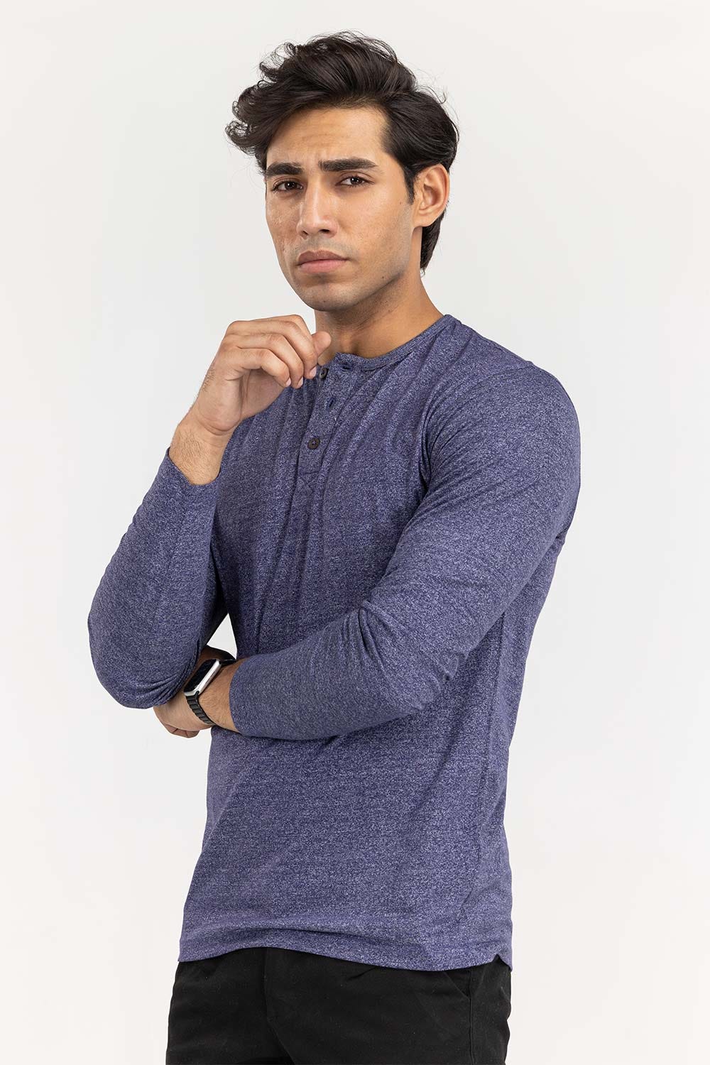 Navy Fashion Tees TS-FFSSJ22-010