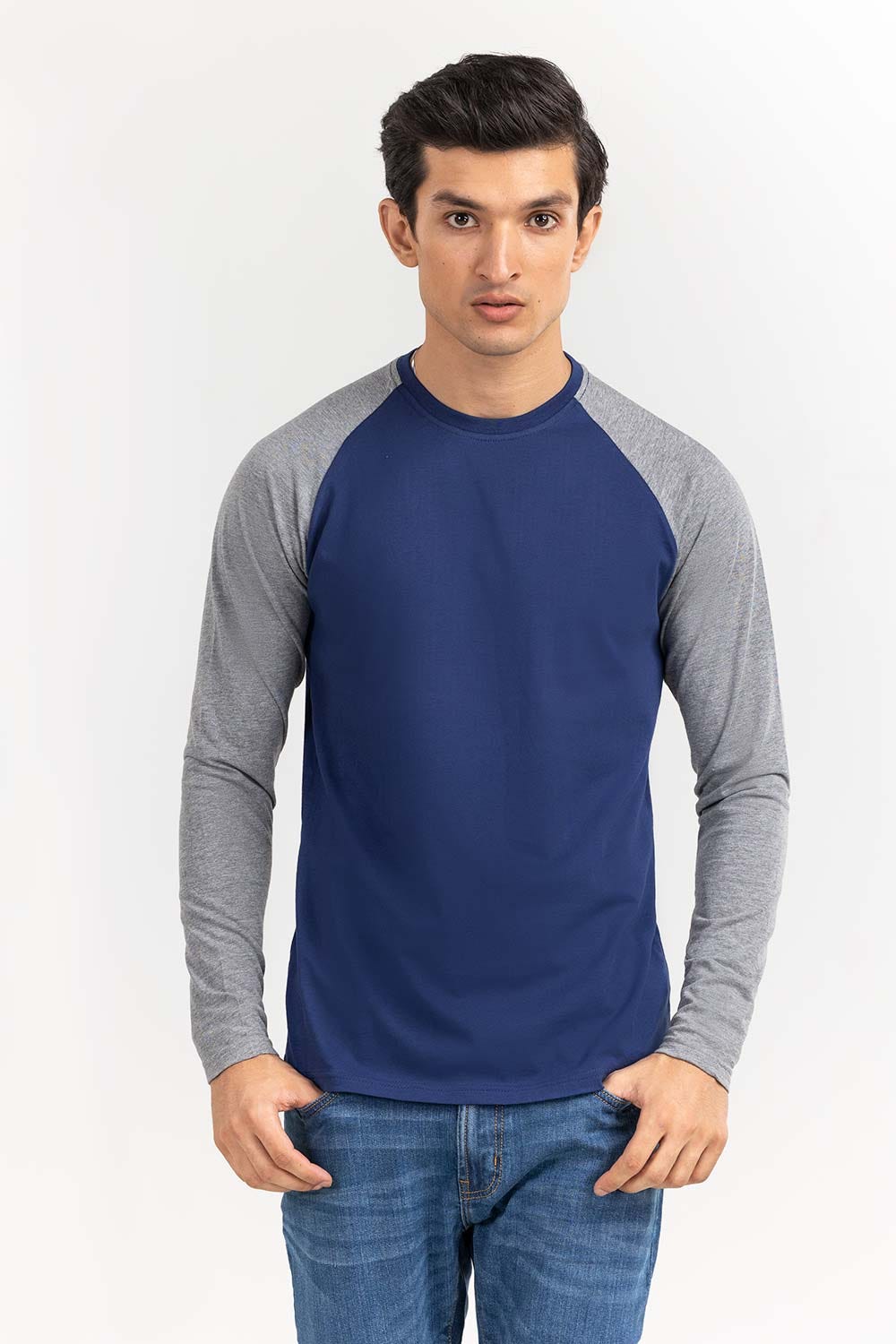 Navy Fashion Tees TS-FFSSJ22-013