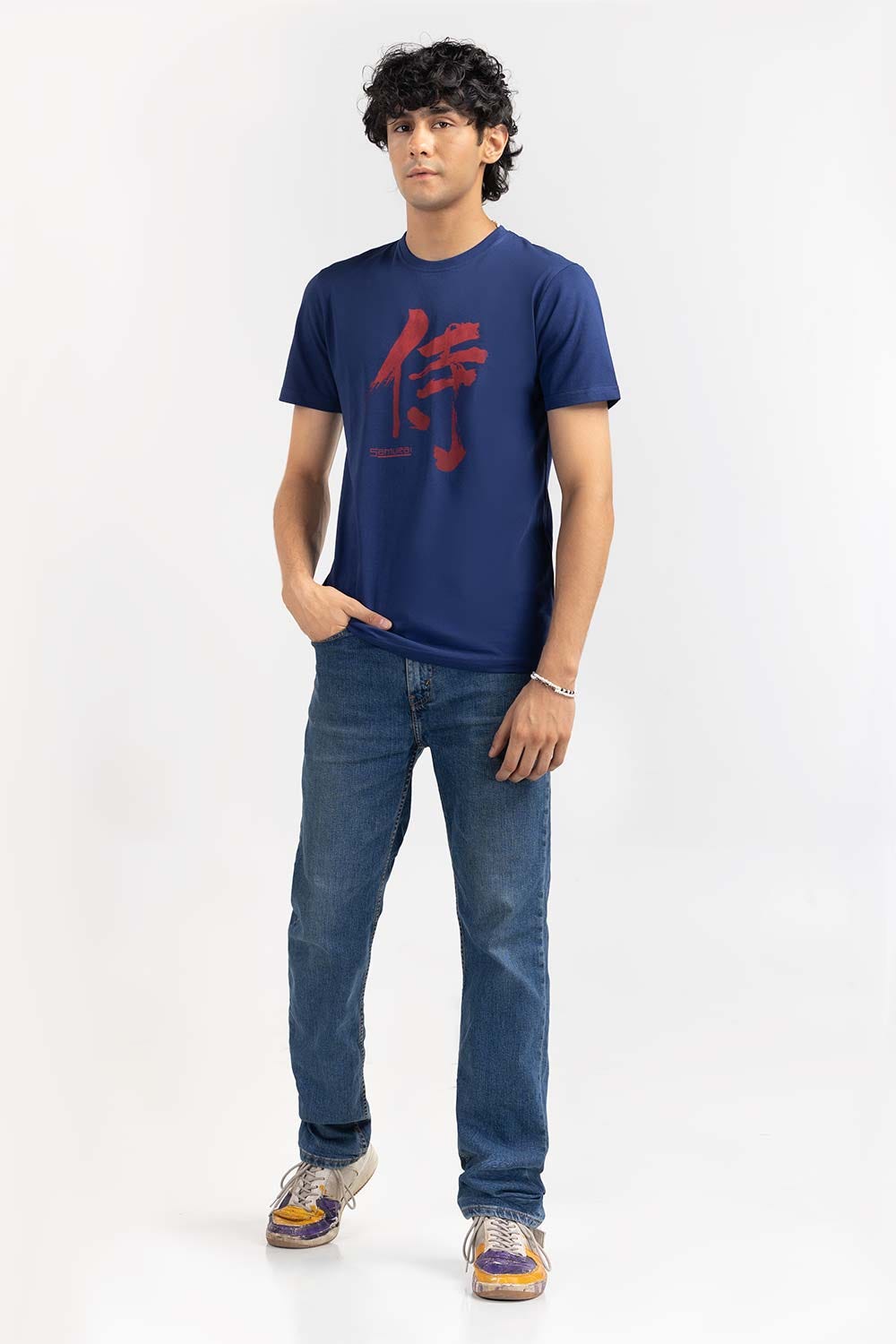 Navy Fashion Tees TS-FSJ22-033