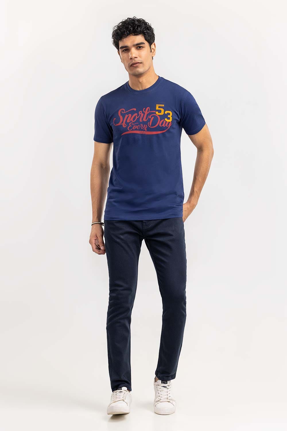 Navy Fashion Tees TS-FSJ22-037