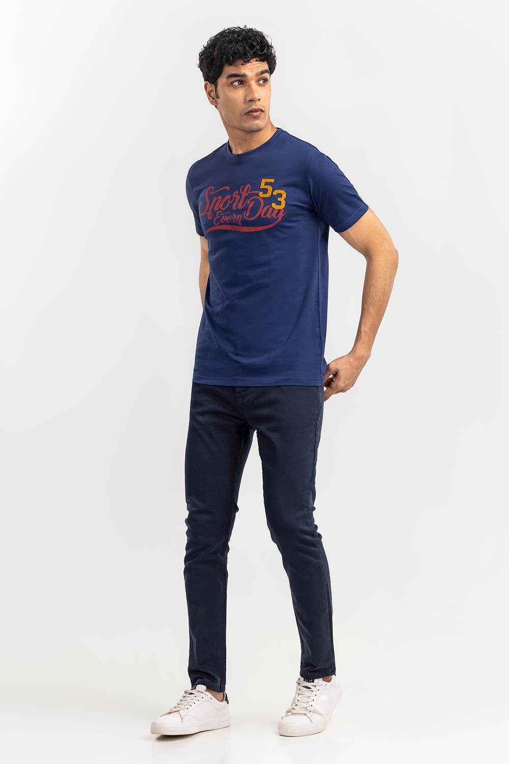 Navy Fashion Tees TS-FSJ22-037