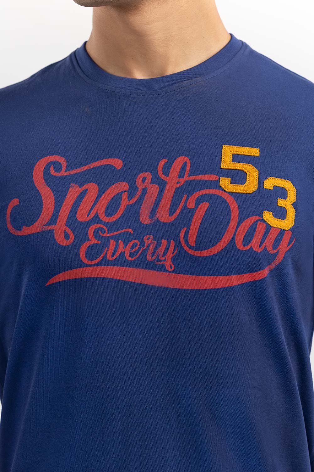 Navy Fashion Tees TS-FSJ22-037