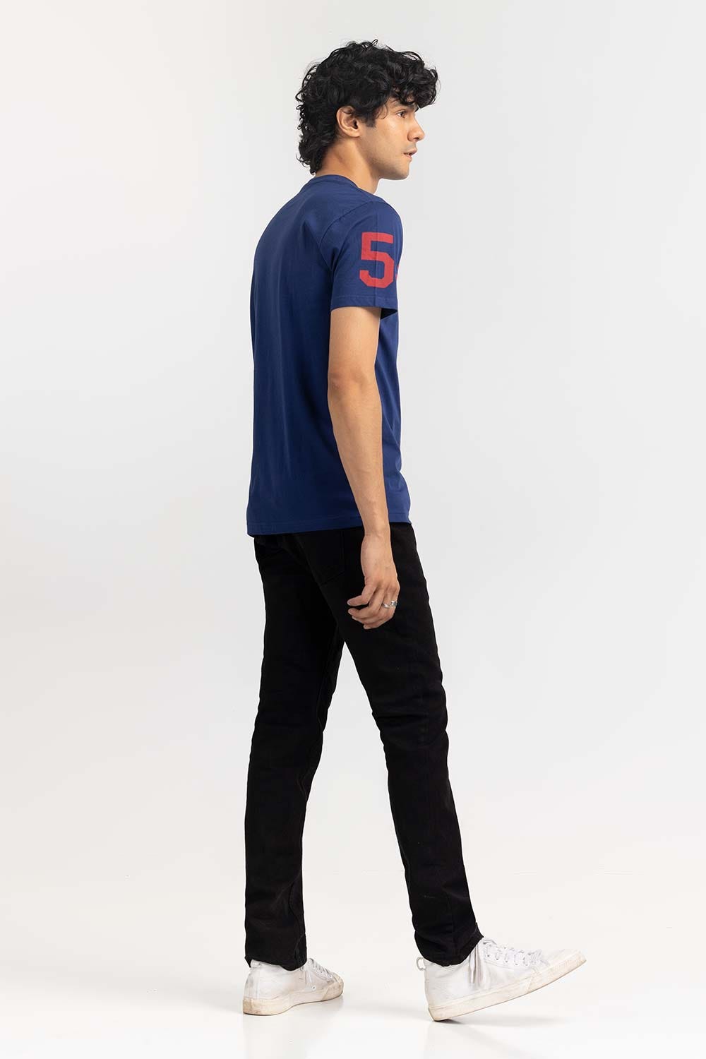 Navy Fashion Tees TS-FSJ22-039