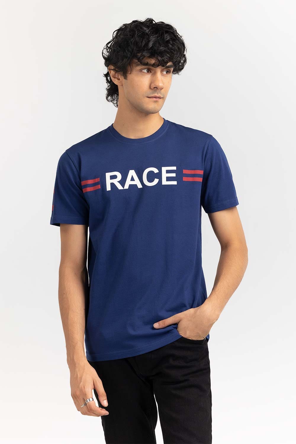 Navy Fashion Tees TS-FSJ22-039