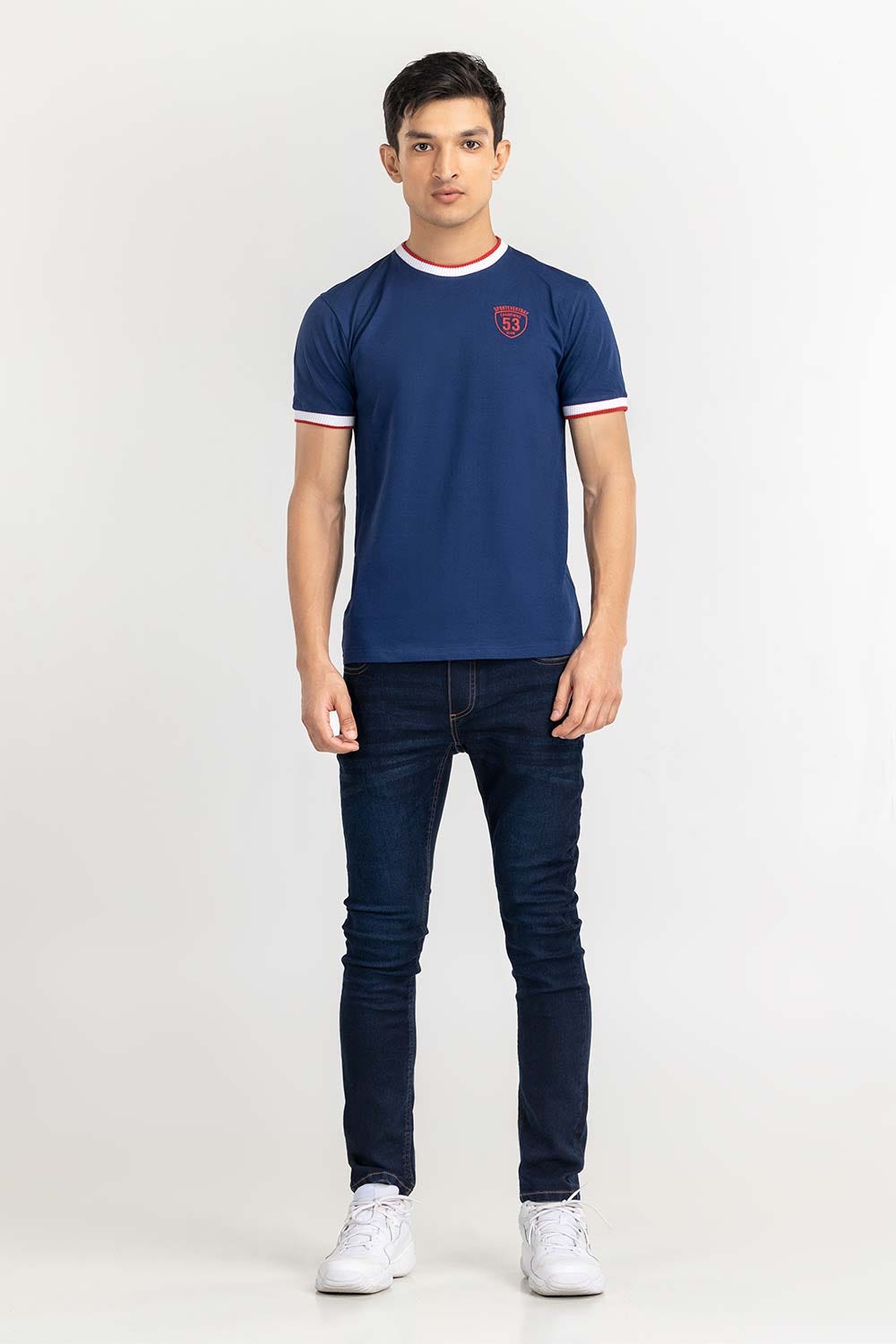 Navy Fashion Tees TS-FSJ22-056