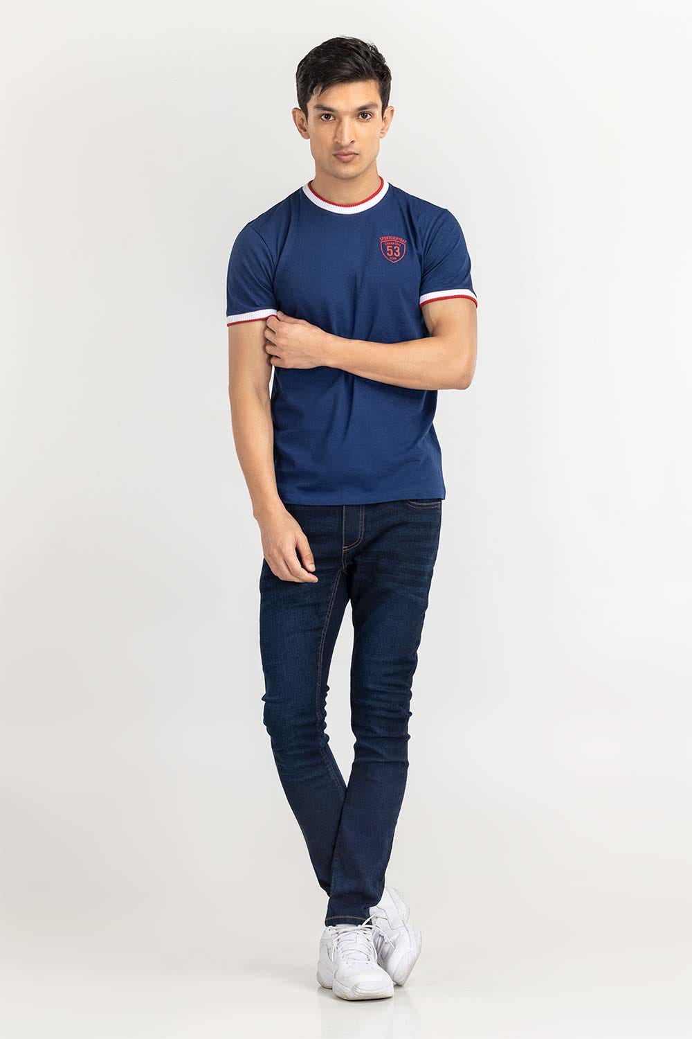 Navy Fashion Tees TS-FSJ22-056