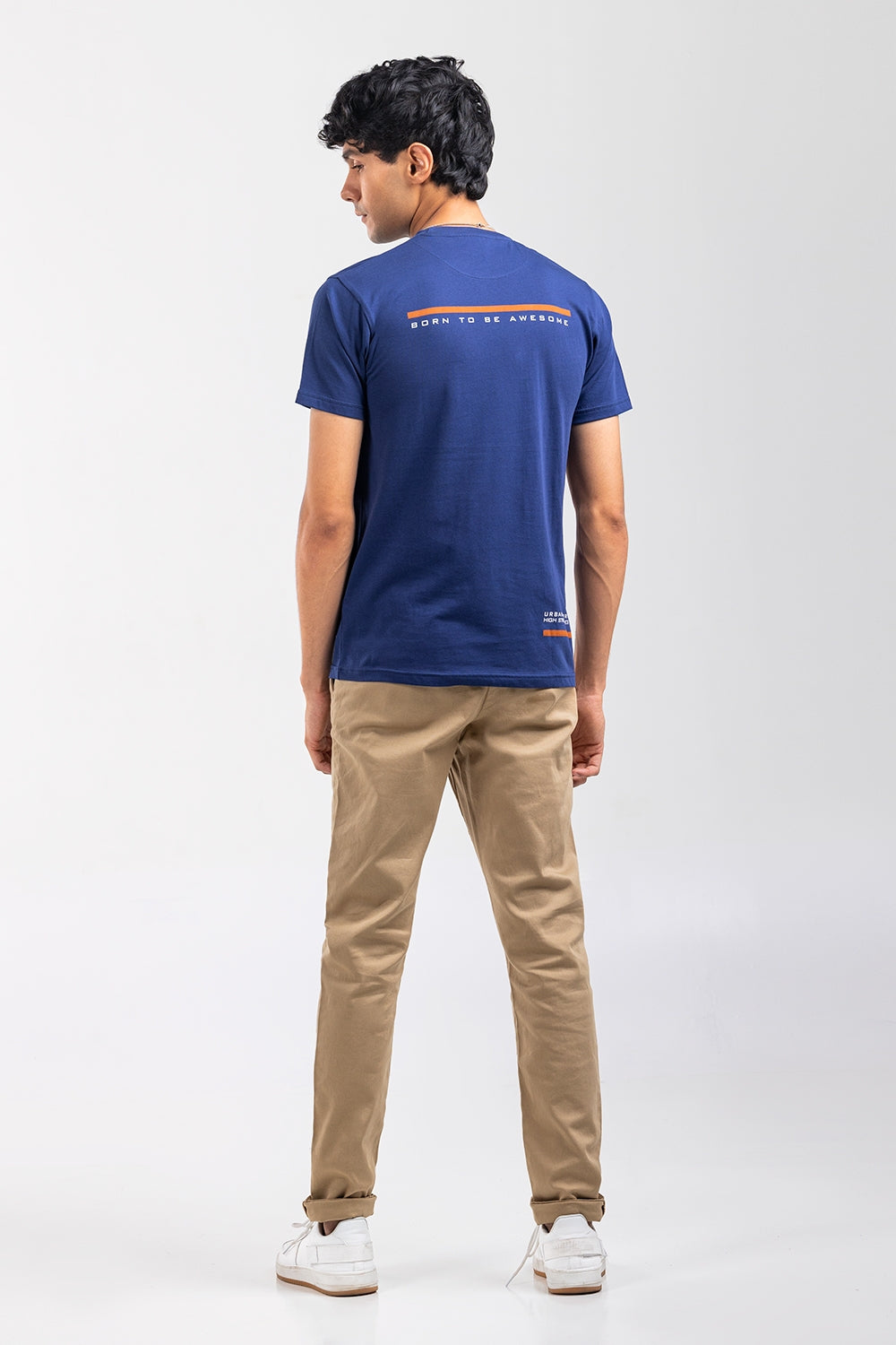 Navy Graphic T-Shirt JGP-URB-D246-01