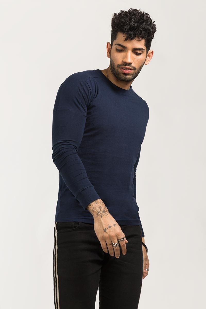 Navy Graphic Tee FS-JGP-URB-D26