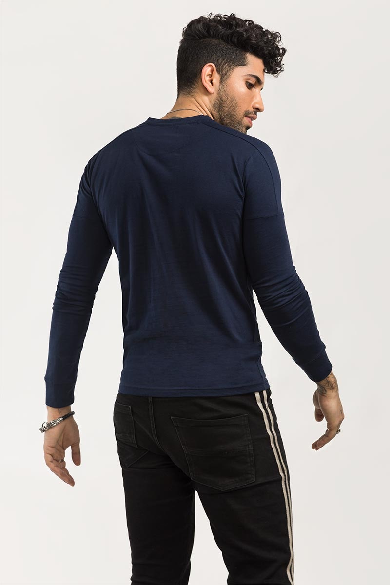 Navy Graphic Tee FS-JGP-URB-D26