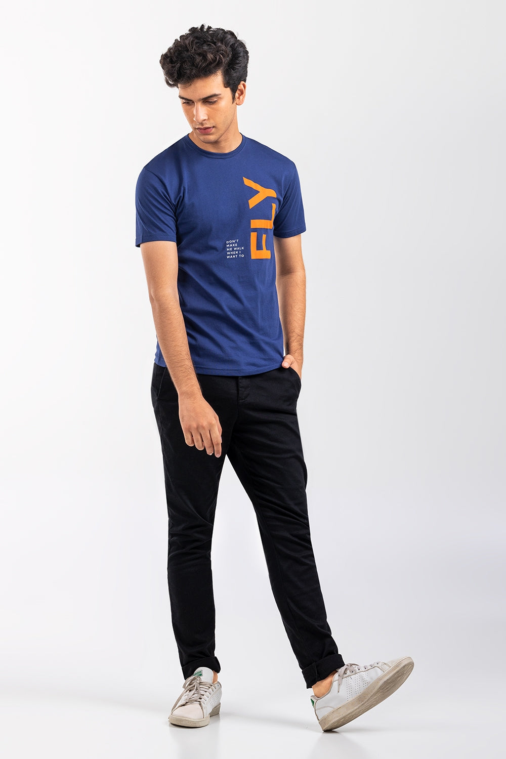Navy Graphic Tee JGP-URB-D247-02