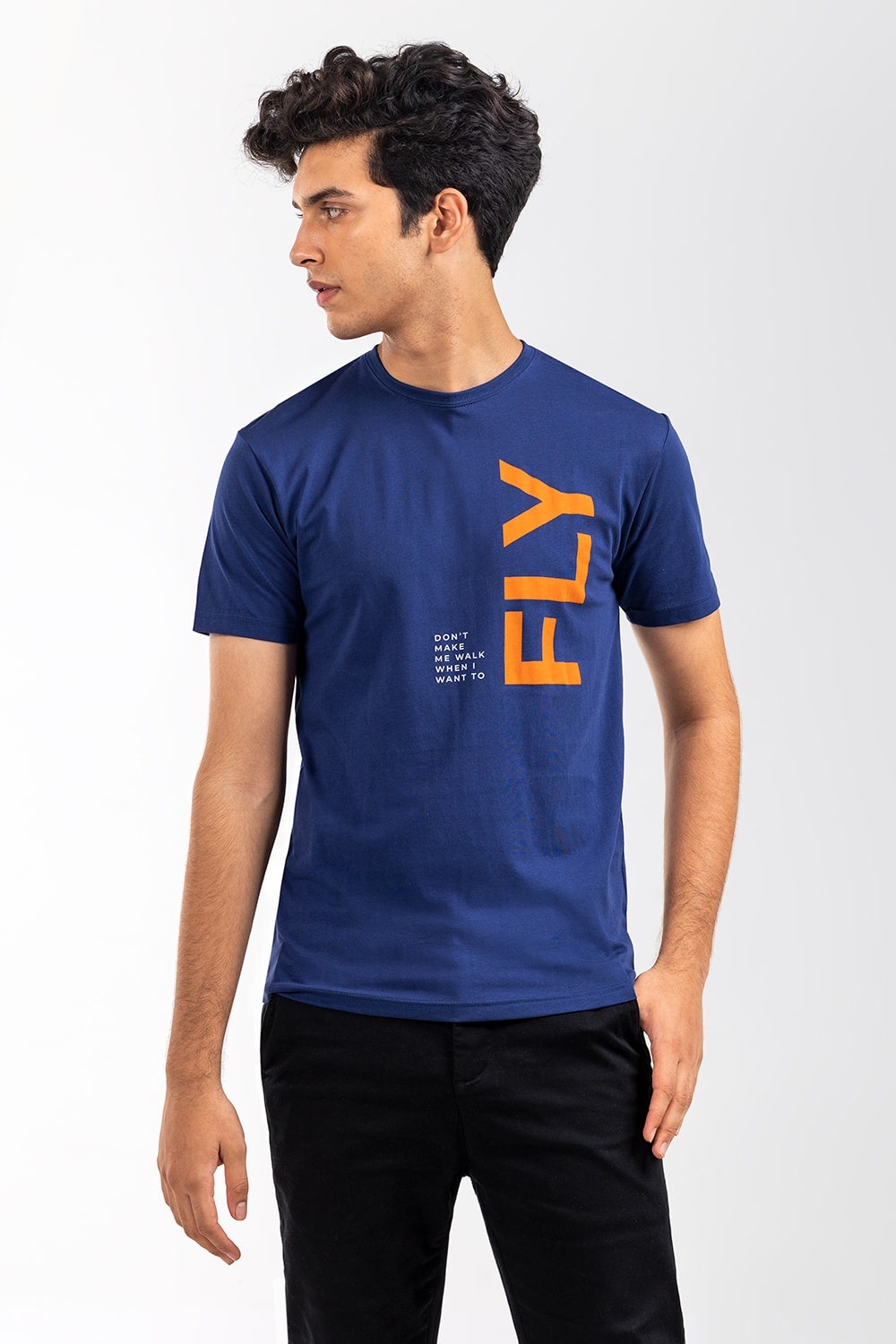 Navy Graphic Tee JGP-URB-D247-02