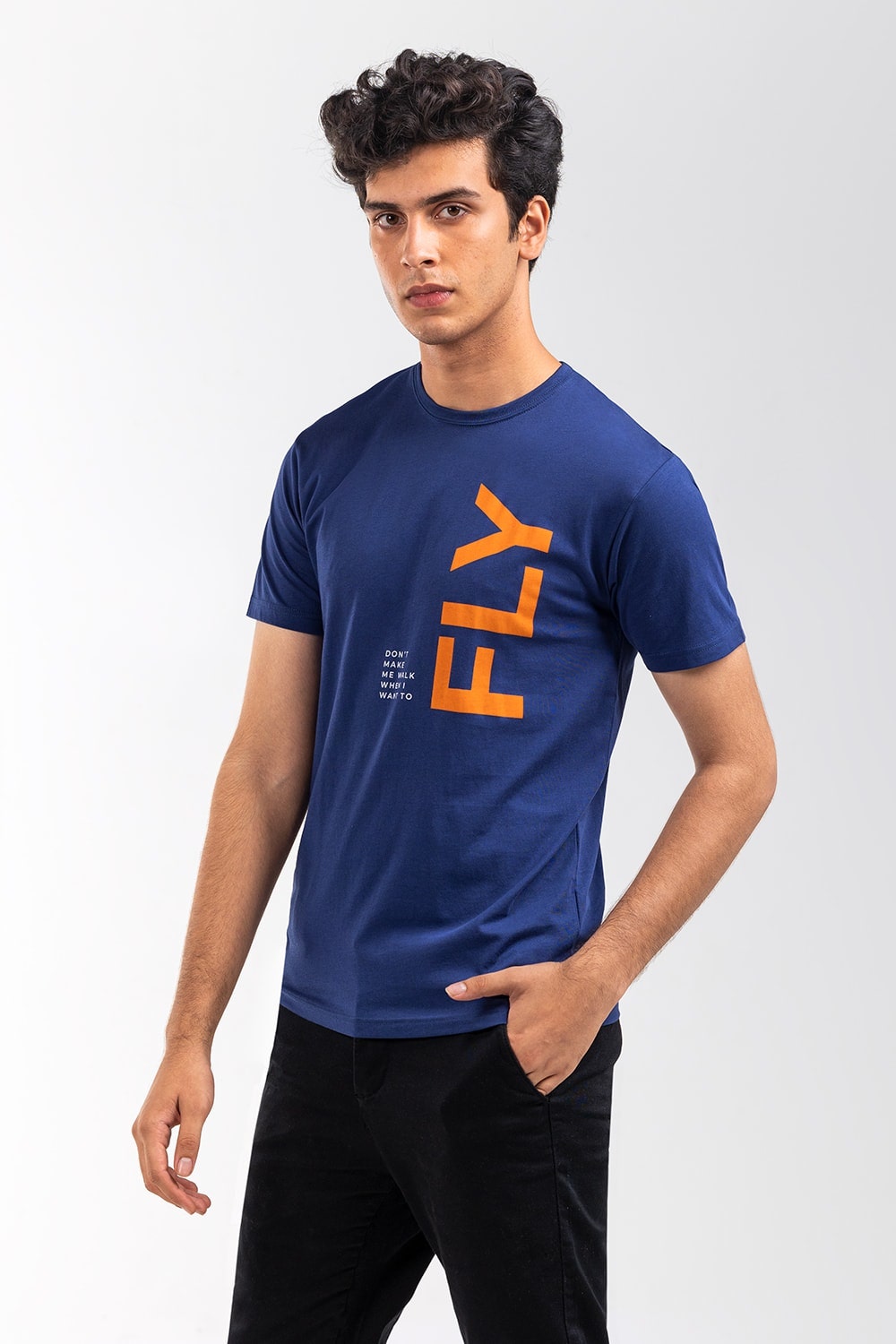 Navy Graphic Tee JGP-URB-D247-02