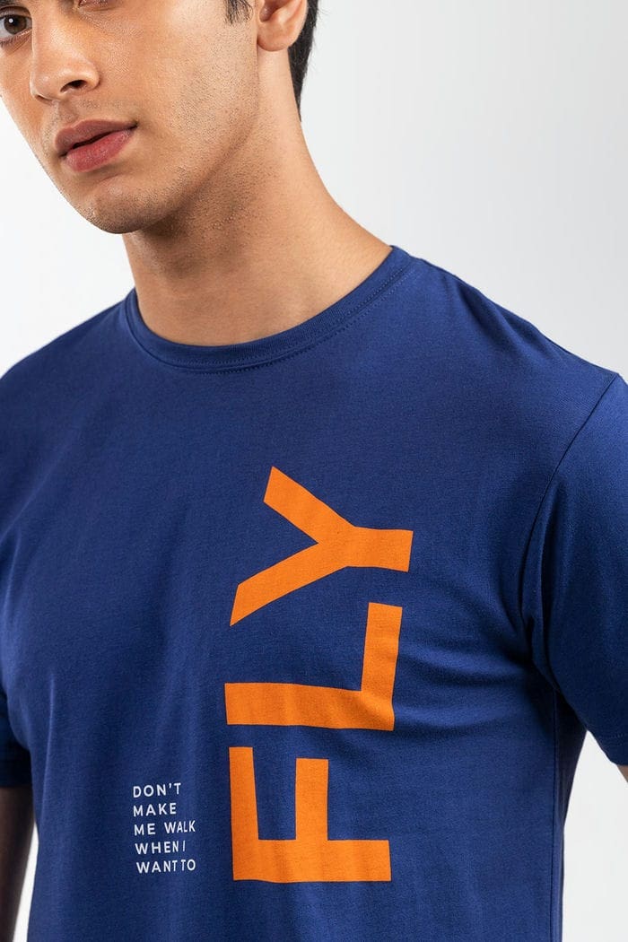 Navy Graphic Tee JGP-URB-D247-02