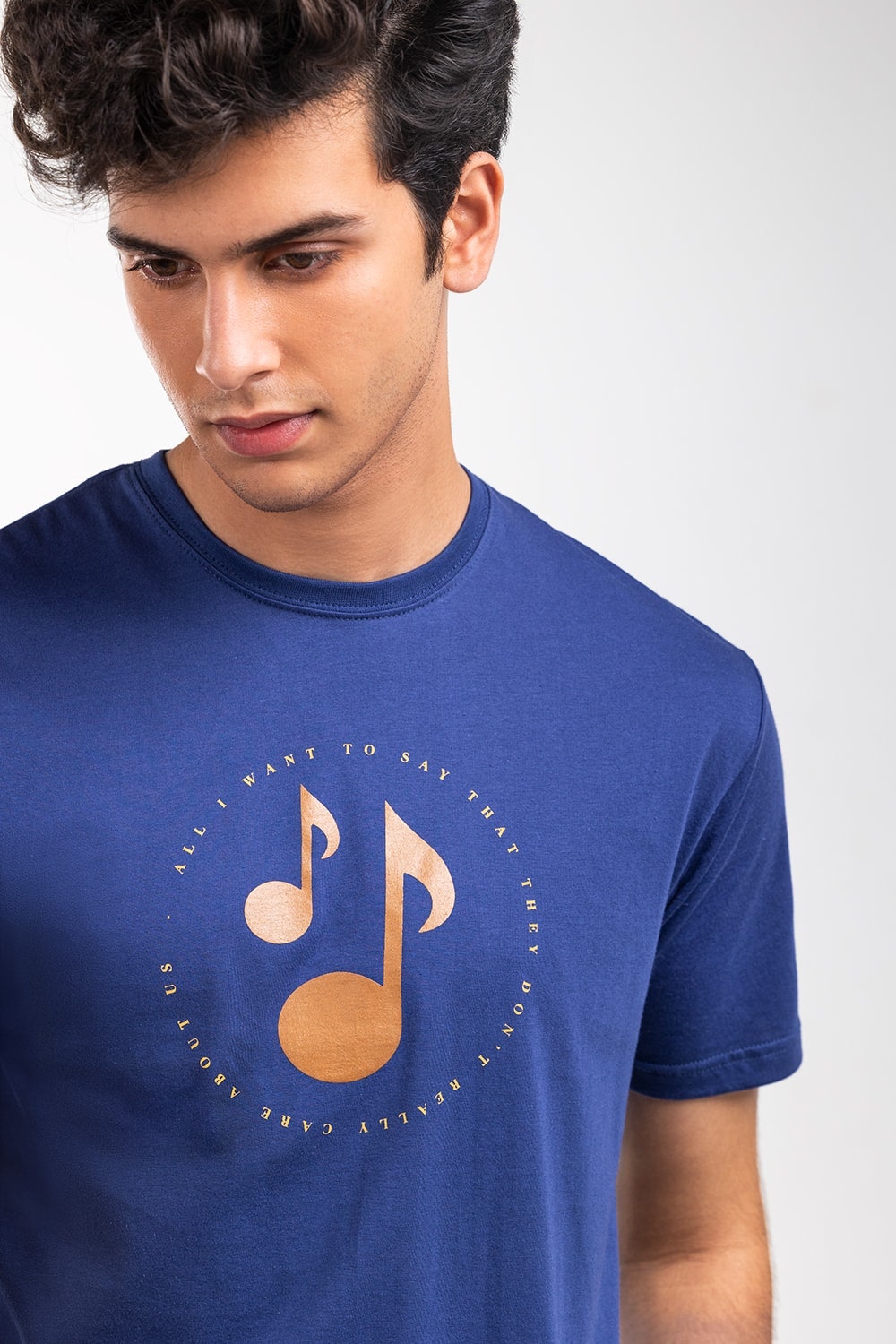 Navy Graphic Tee JGP-URB-D250-02