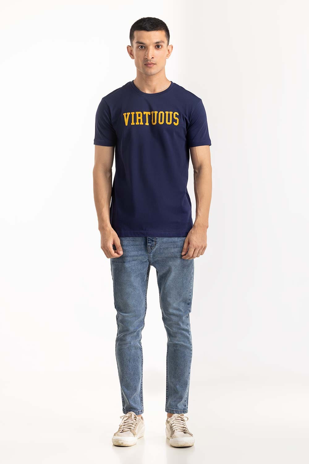 Navy Graphic Tee TS-CNSJ23-260