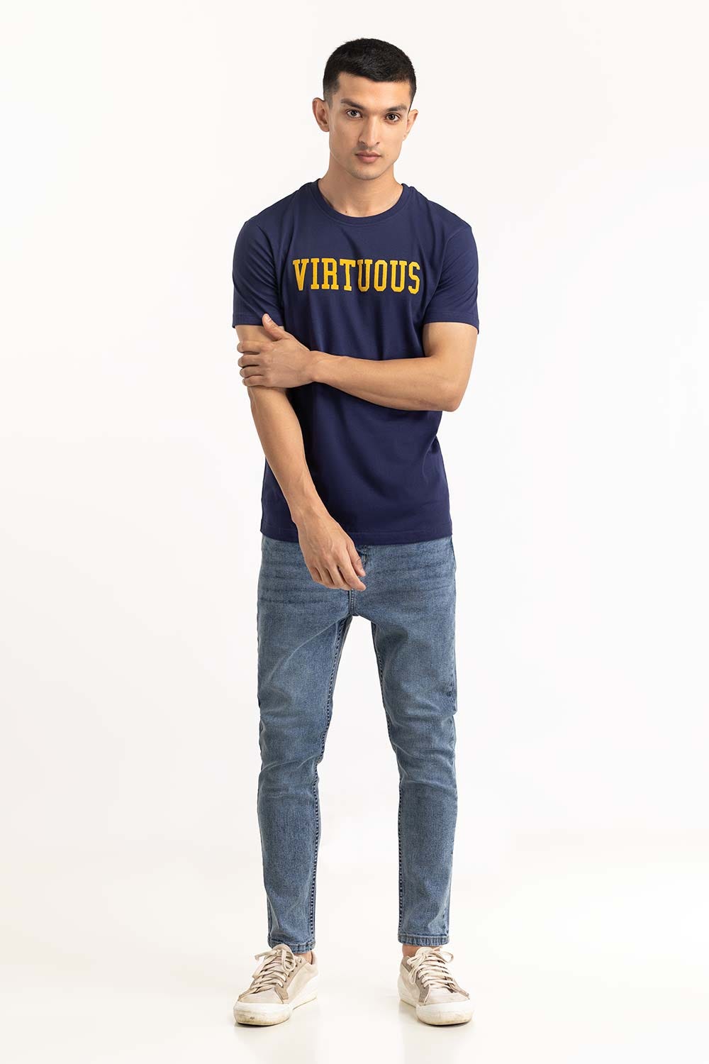 Navy Graphic Tee TS-CNSJ23-260