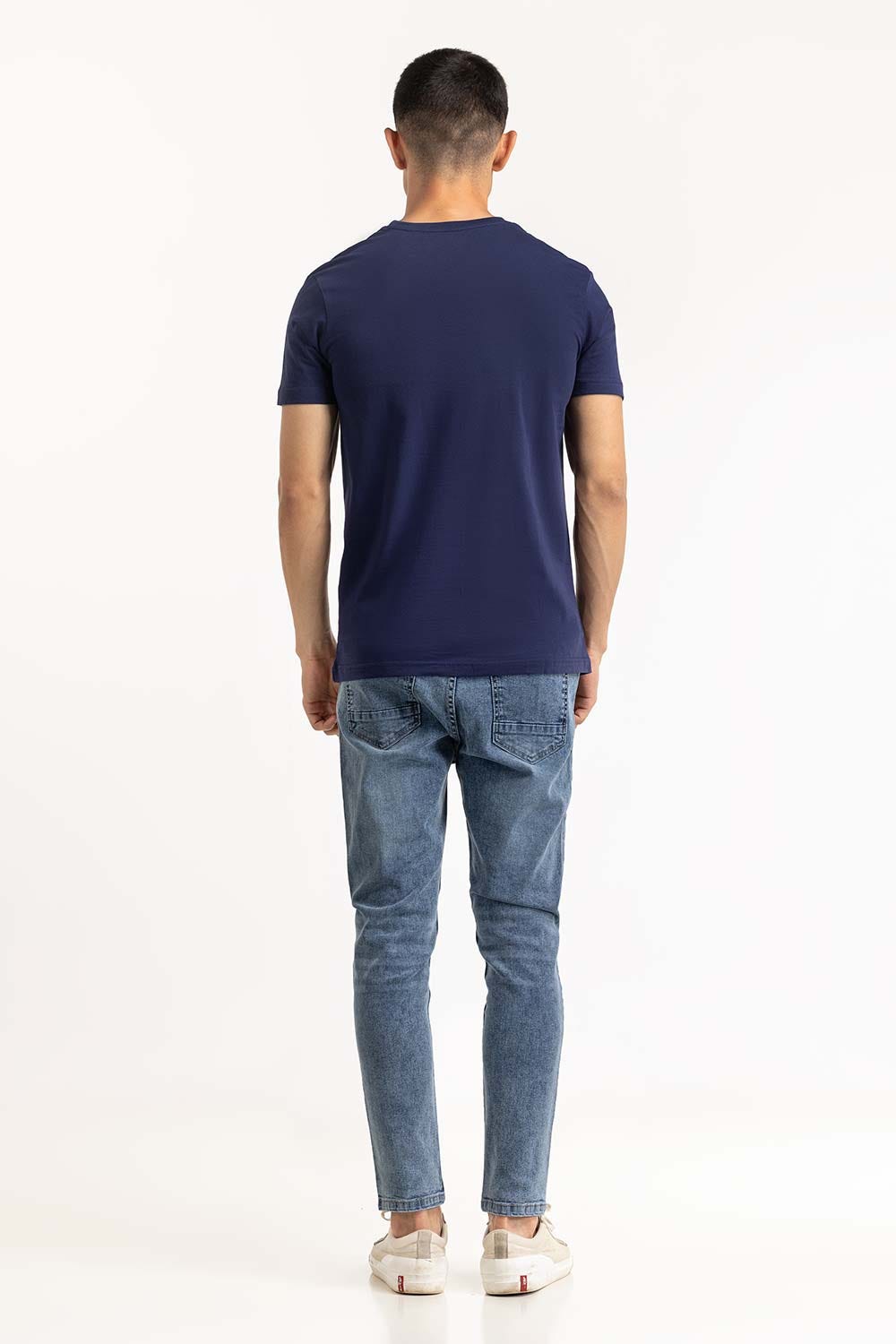 Navy Graphic Tee TS-CNSJ23-260