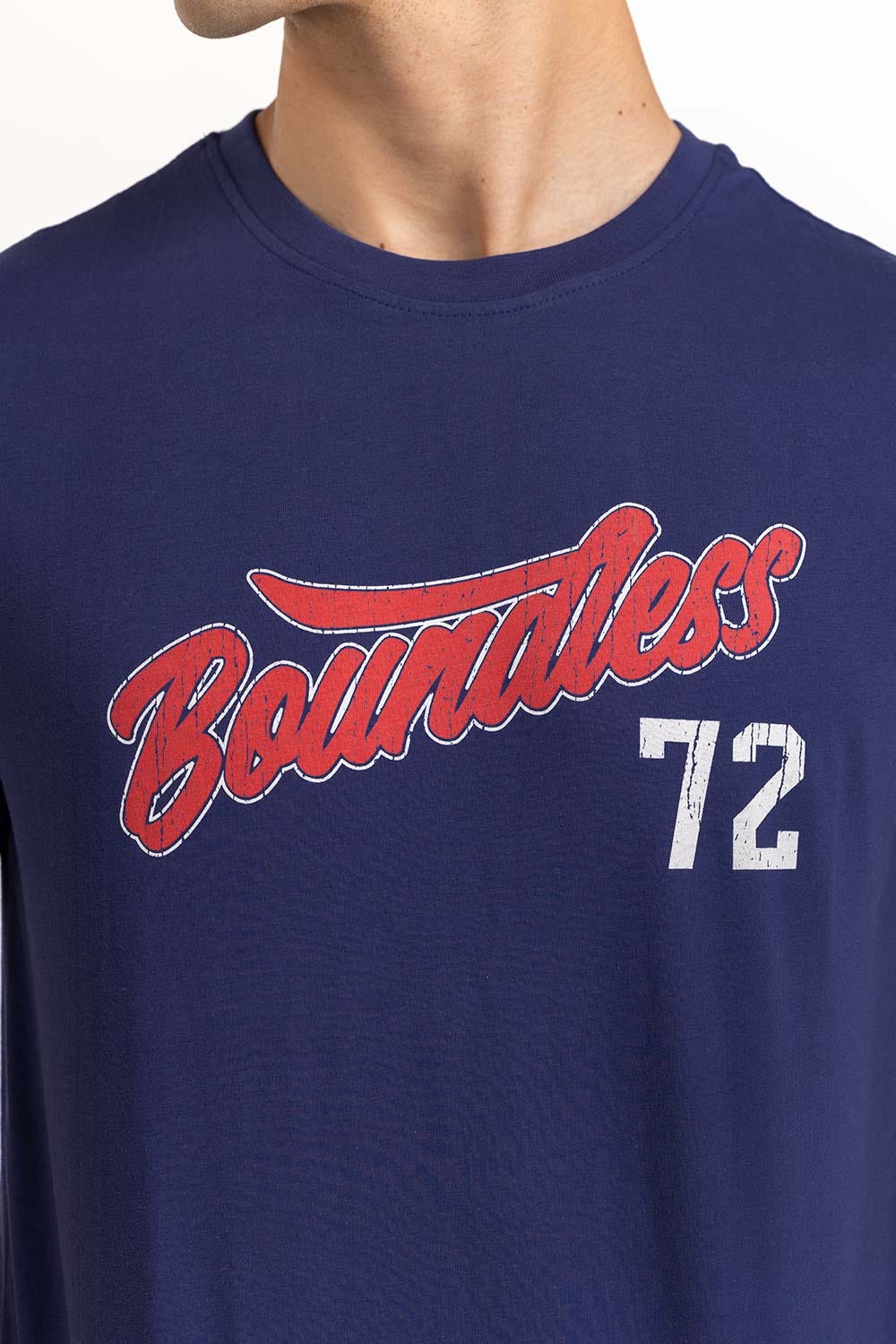 Navy Graphic Tee TS-CNSJ23-277