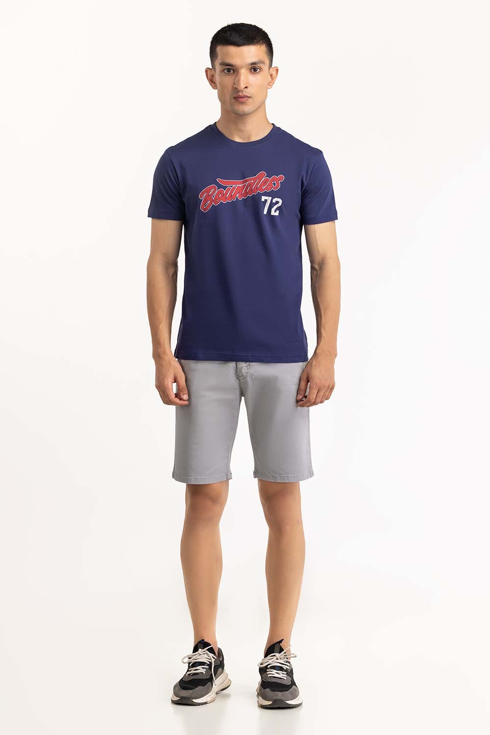 Navy Graphic Tee TS-CNSJ23-277