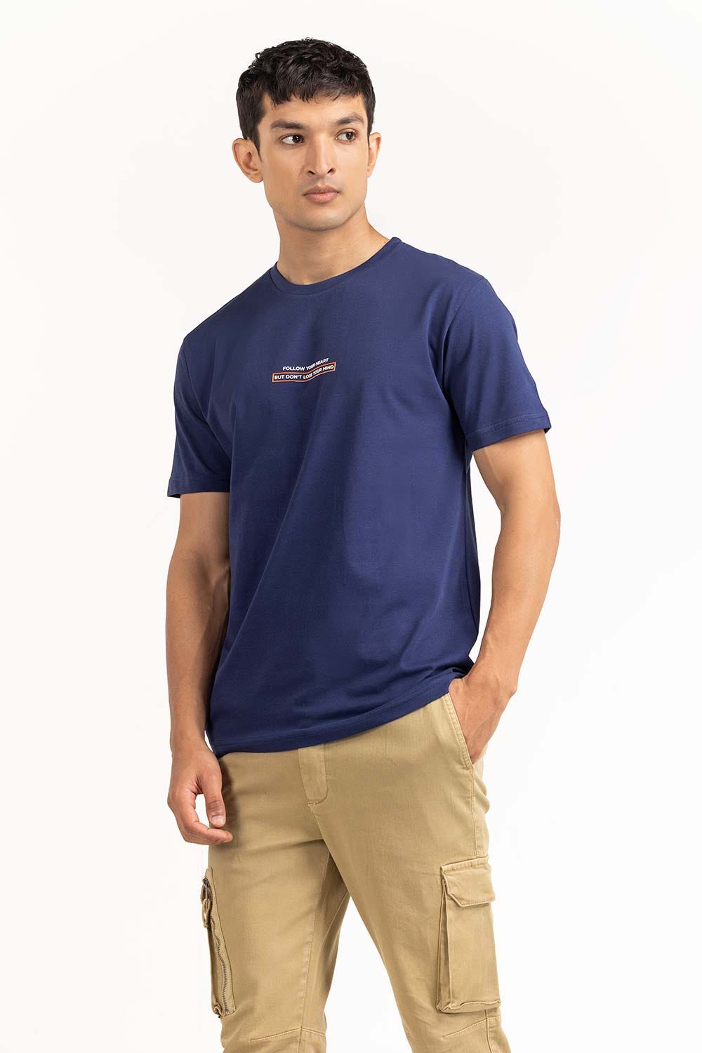 Navy Graphic Tees TS-CNSJ23-095