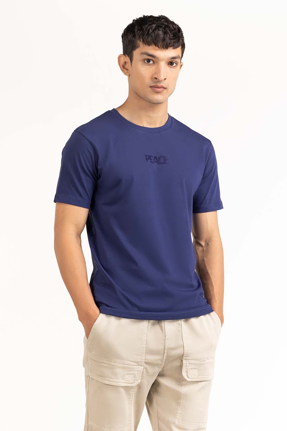 Navy Graphic Tees TS-CNSJ23-098