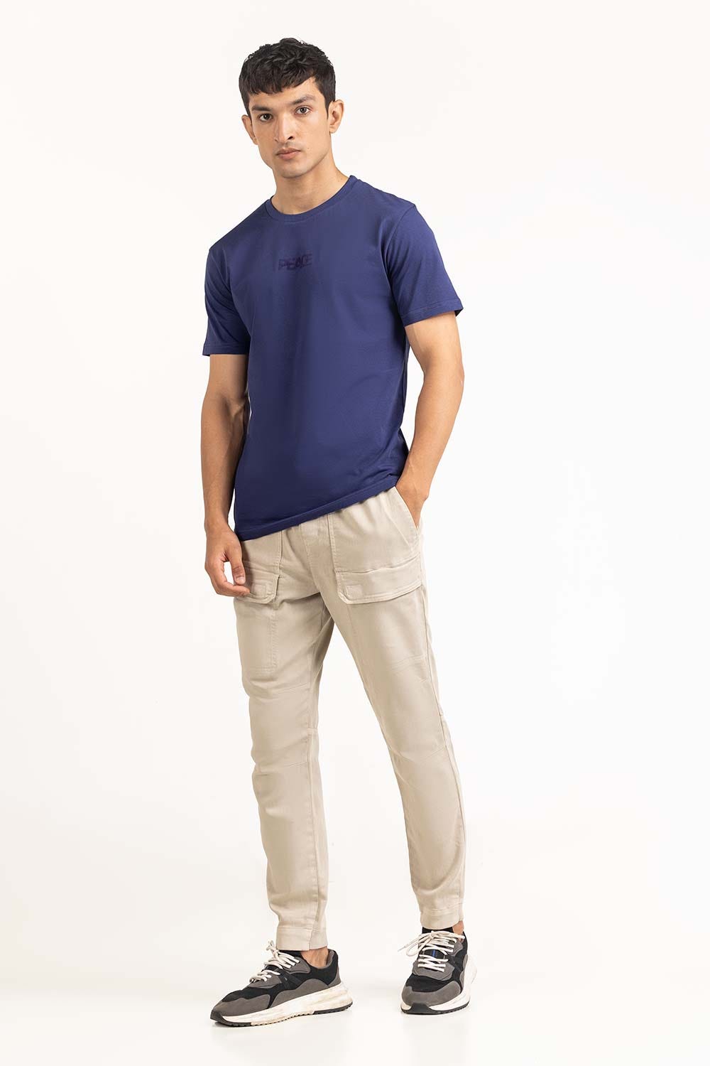 Navy Graphic Tees TS-CNSJ23-098